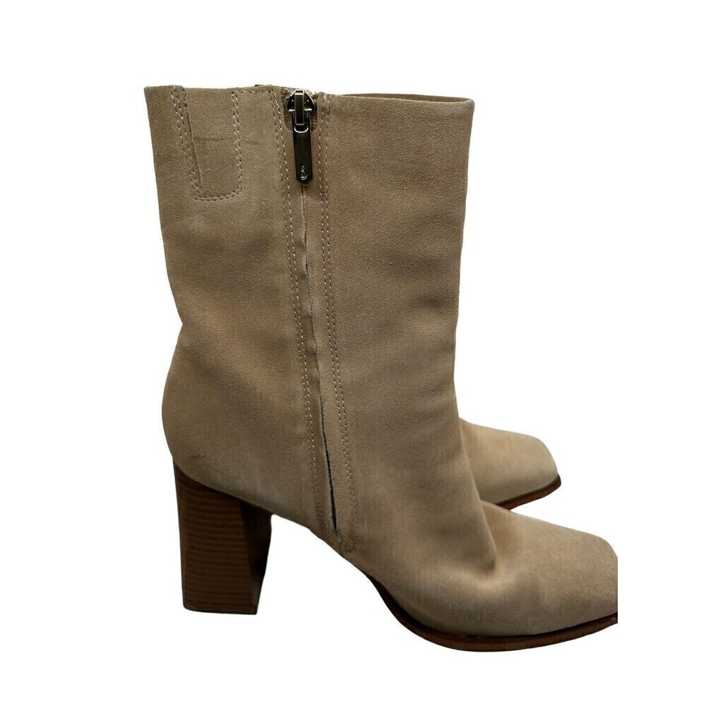 Sam Edelman Womens Ivette Sesame Seed Ankle Boots Size 9.5 (7263455)
